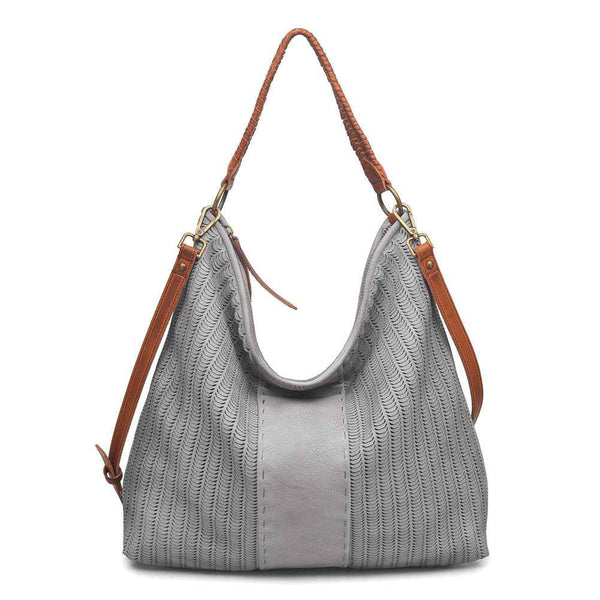 Moda Luxe Pebble Leather Handbags