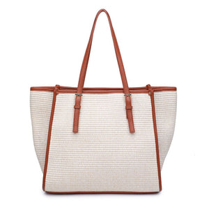 Product Image of Moda Luxe Brixley Tote 842017131625 View 5 | Natural Tan