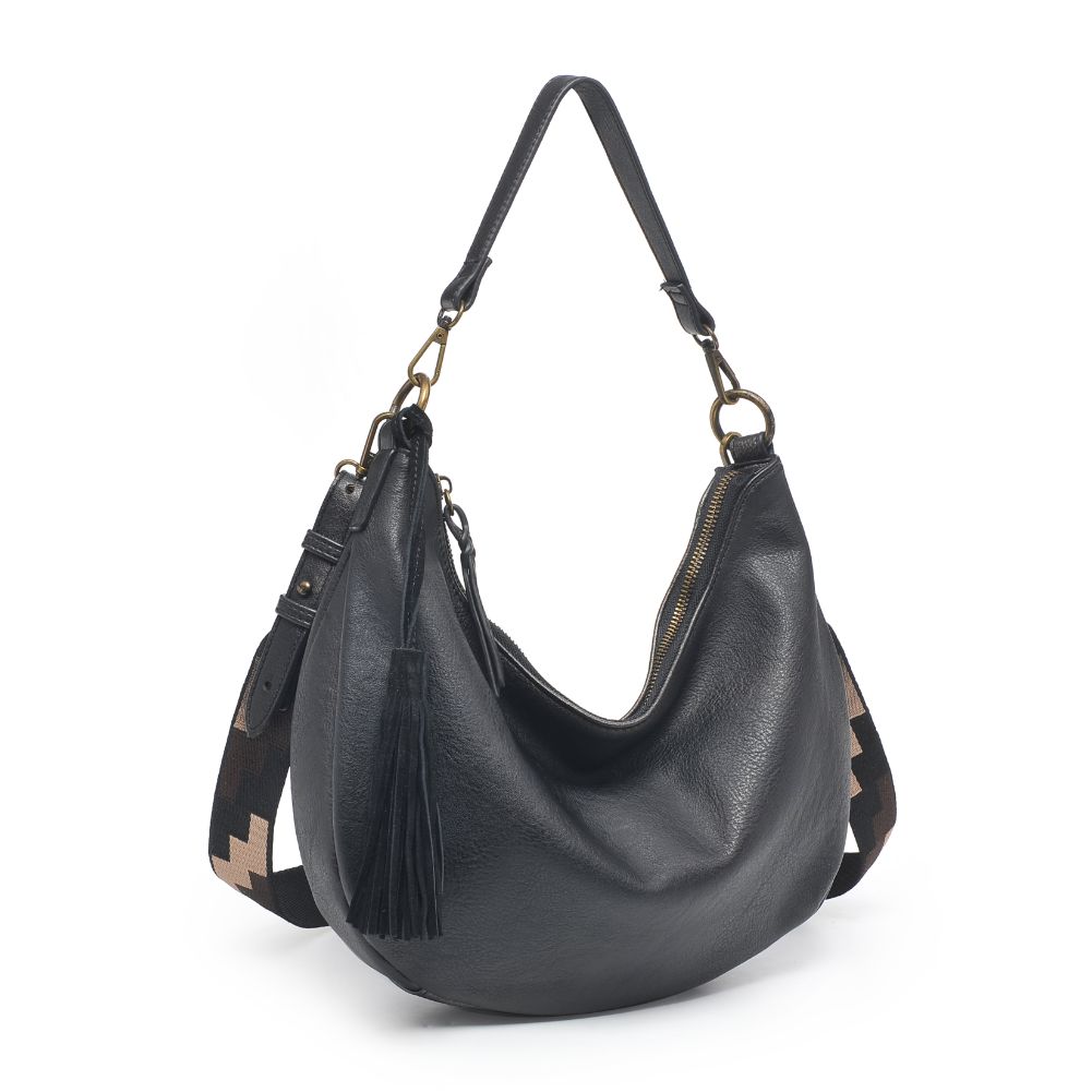 Product Image of Moda Luxe Ella Hobo 842017130215 View 6 | Black