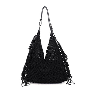 Product Image of Moda Luxe Ariel Hobo 842017131809 View 7 | Black