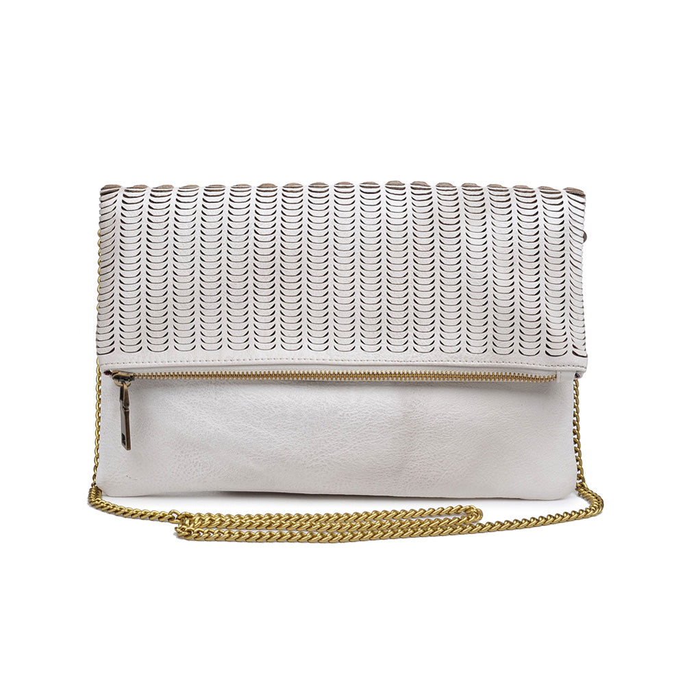 Product Image of Moda Luxe Alyssa Clutch 842017114055 View 1 | White