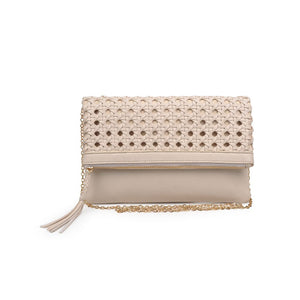 Product Image of Moda Luxe Marisole Clutch 842017123996 View 1 | Cream