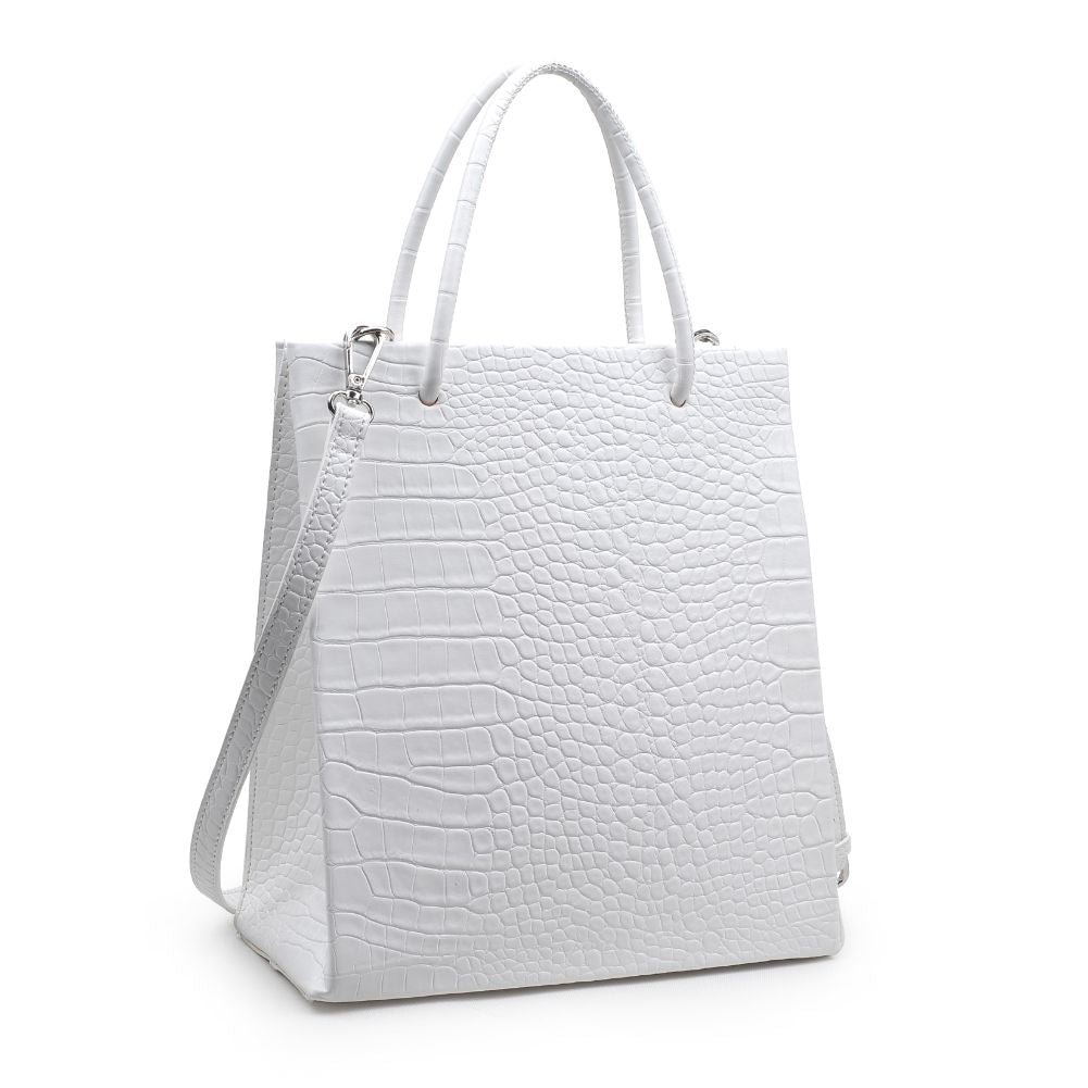 Product Image of Moda Luxe Piper Tote 842017125105 View 6 | White