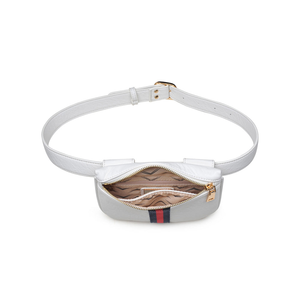 Product Image of Moda Luxe Juno Belt Bag 842017118718 View 4 | White