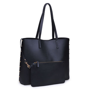 Product Image of Moda Luxe Raquel Tote 842017108191 View 2 | Black