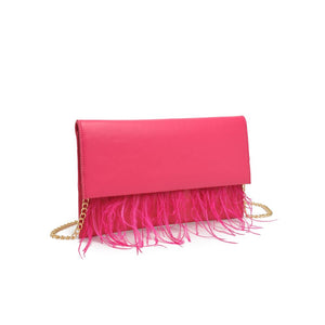 Product Image of Moda Luxe Everlee Clutch 842017131151 View 6 | Hot Pink