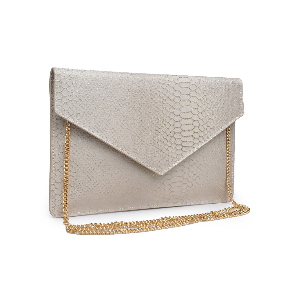 Product Image of Moda Luxe Romy Clutch 842017118152 View 2 | Cream