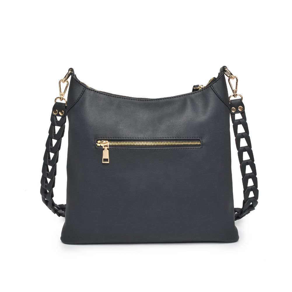 Product Image of Moda Luxe Layla Crossbody 842017129486 View 7 | Black