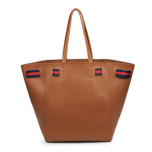 Product Image of Moda Luxe Dutchess Tote 842017118800 View 7 | Tan