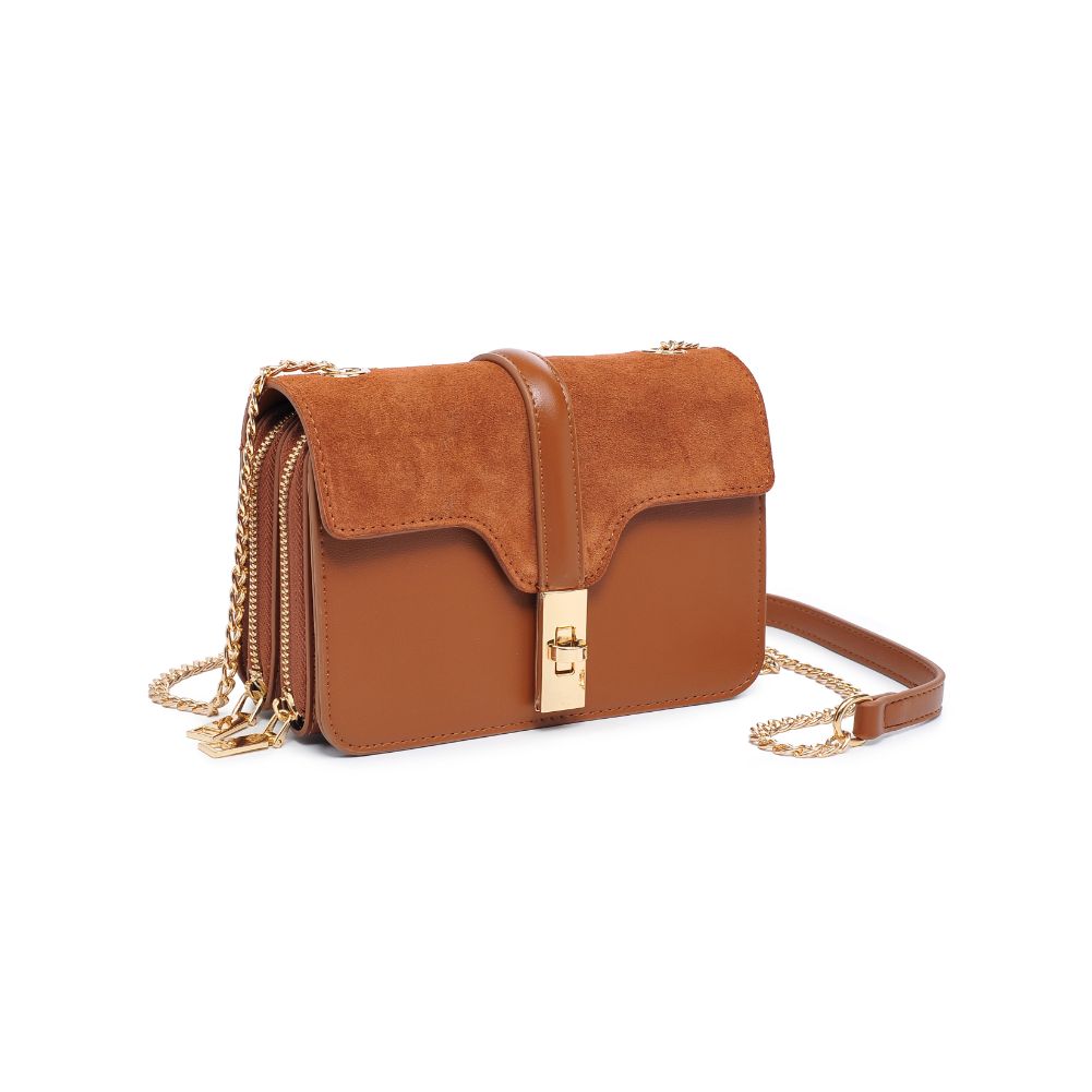 Product Image of Moda Luxe Mila Crossbody 842017130598 View 6 | Cognac