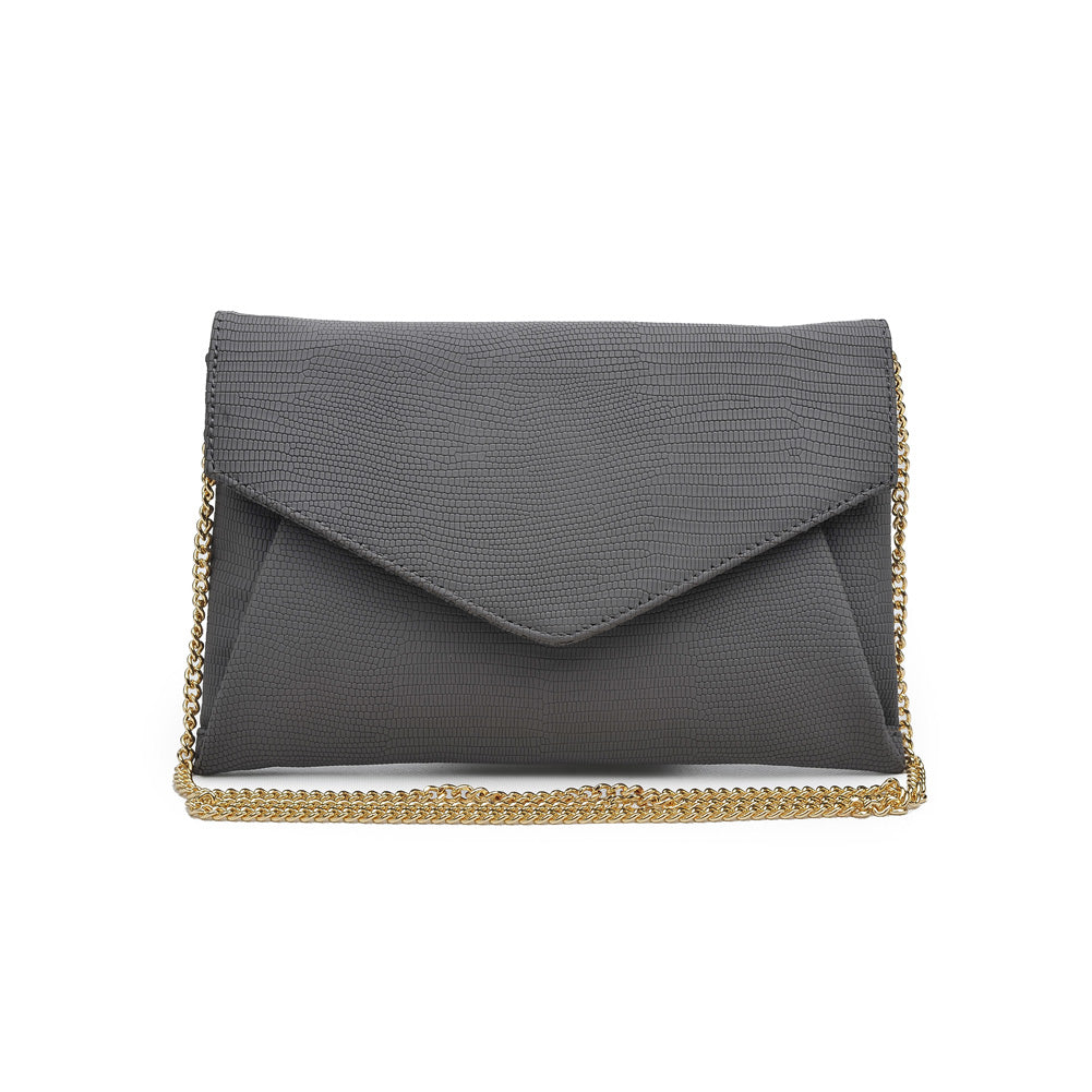 Product Image of Moda Luxe Cara Clutch 842017118190 View 5 | Grey