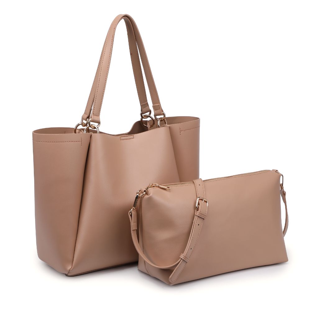 Product Image of Moda Luxe Brooklyn Tote 842017132721 View 6 | Natural