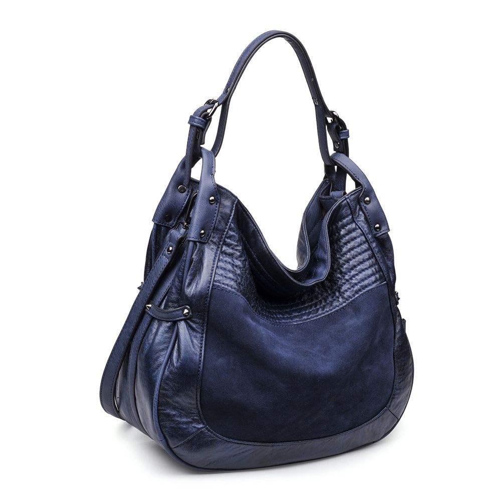 Product Image of Moda Luxe Laura Hobo 842017117513 View 2 | Navy