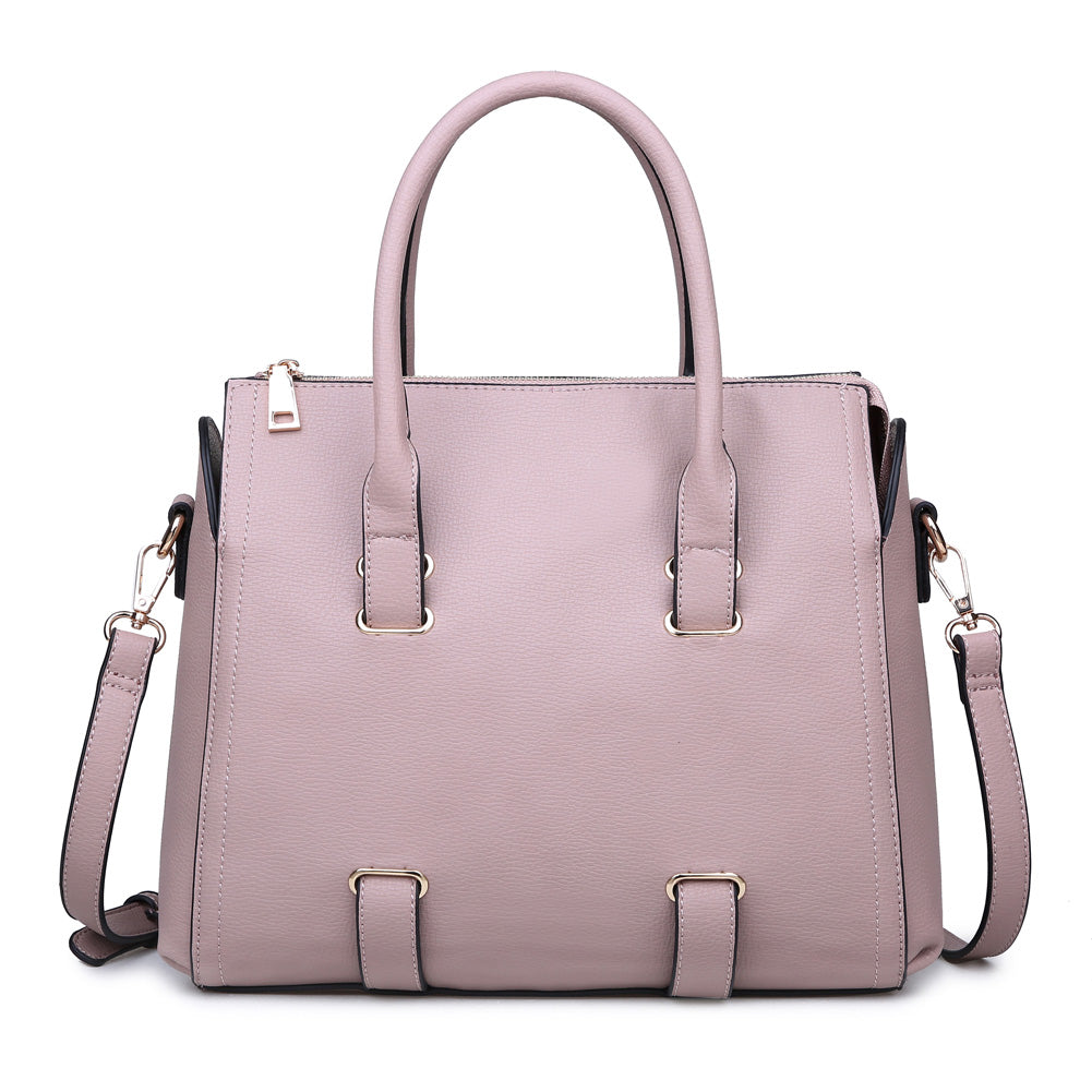 Product Image of Moda Luxe Verona Satchel 842017114925 View 1 | Dusty Rose