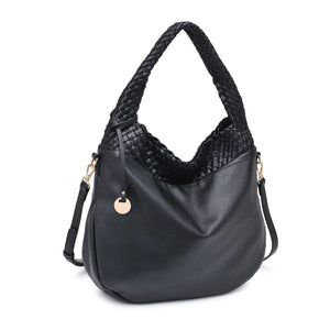 Product Image of Moda Luxe Majestique Hobo 842017134664 View 6 | Black