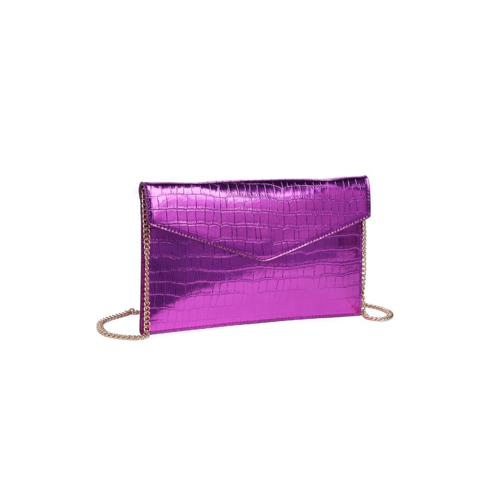 Product Image of Moda Luxe Katniss Clutch 842017133780 View 6 | Fuchsia