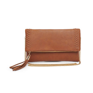 Product Image of Moda Luxe Palermo Clutch 842017126669 View 5 | Tan