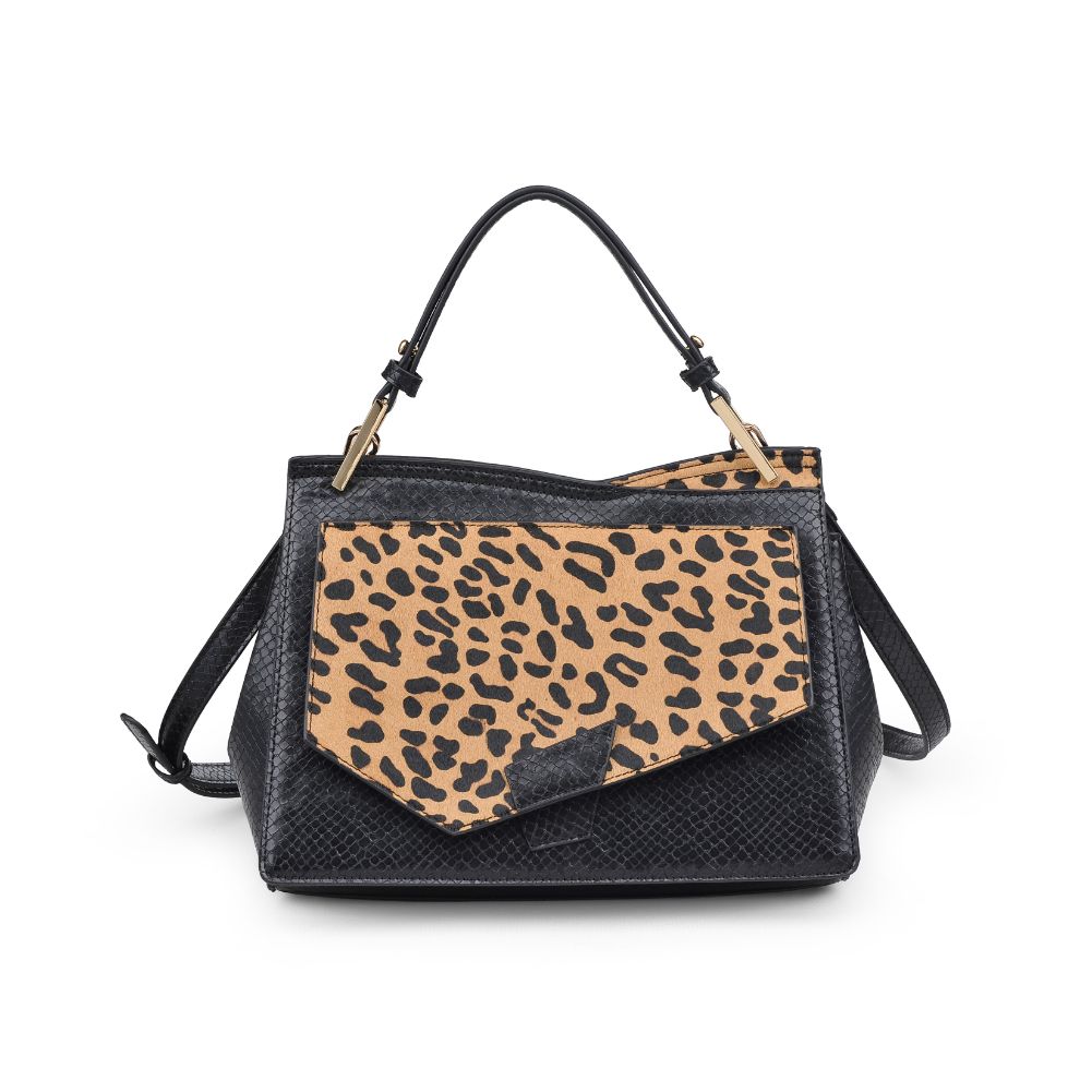 Product Image of Moda Luxe Camila Leopard Satchel 842017121619 View 1 | Leopard