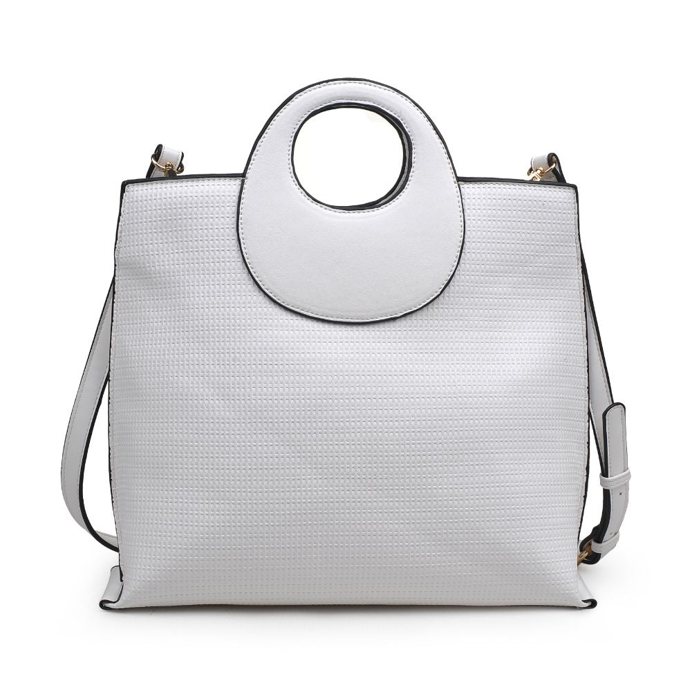 Product Image of Moda Luxe Sienna Tote 842017124696 View 7 | White