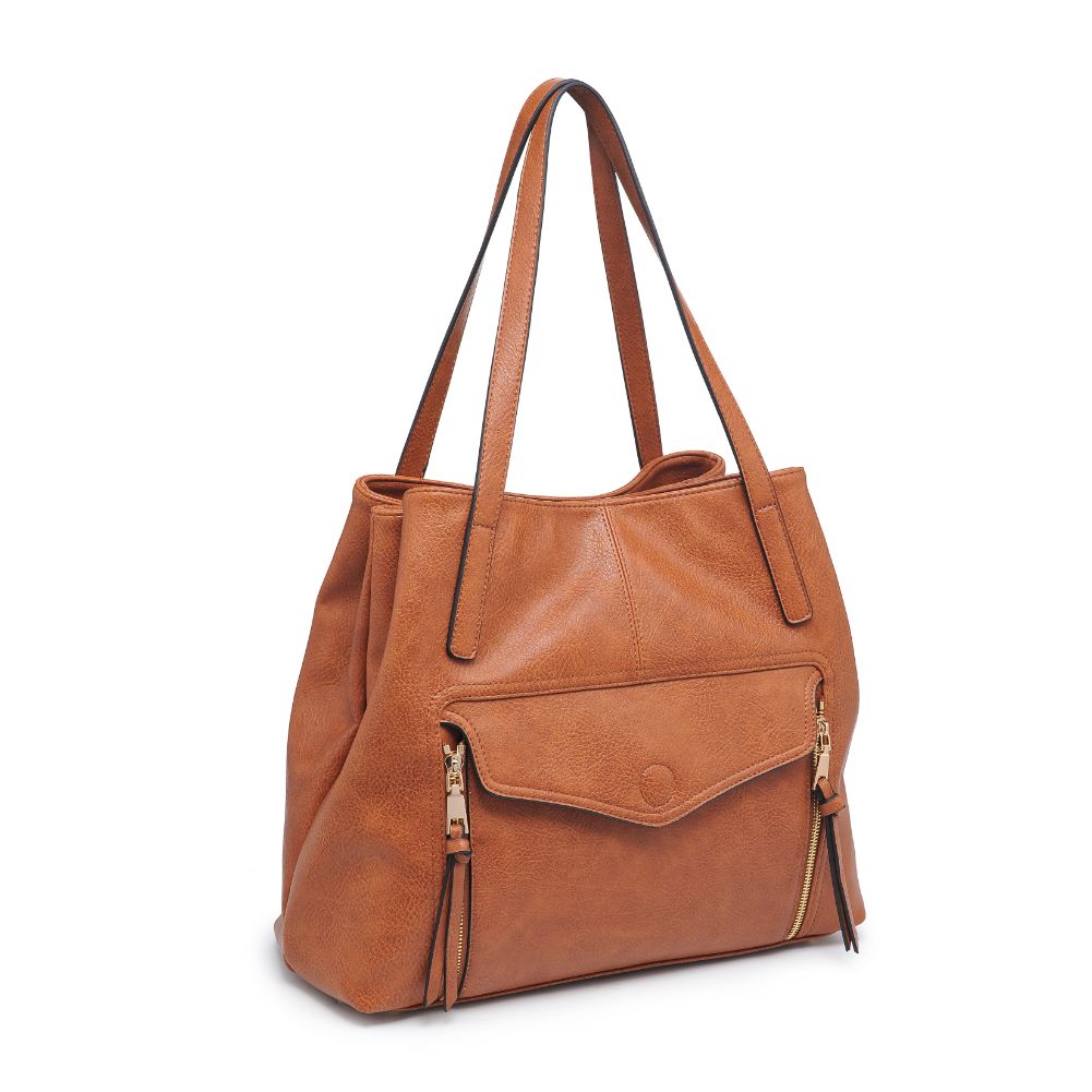 Product Image of Moda Luxe Elmora Tote 842017130956 View 6 | Tan