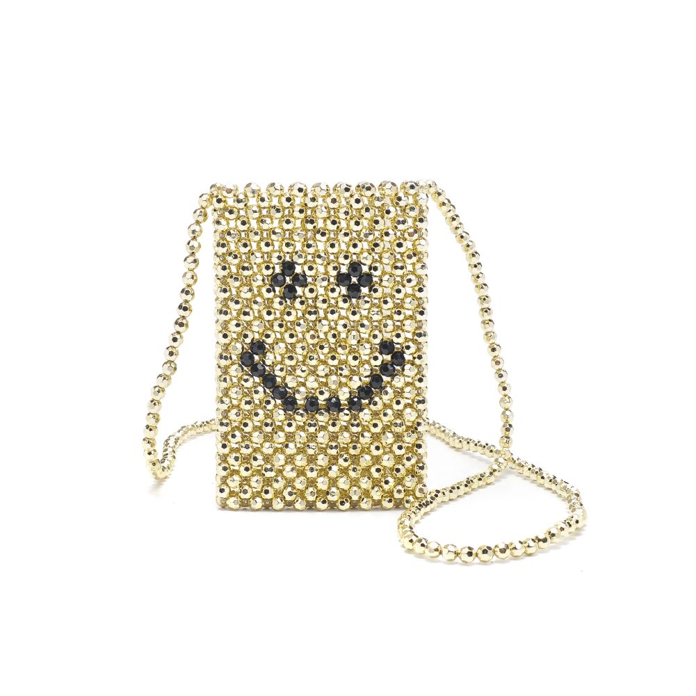 Product Image of Moda Luxe Miley Cell Phone Crossbody 842017133117 View 5 | Gold