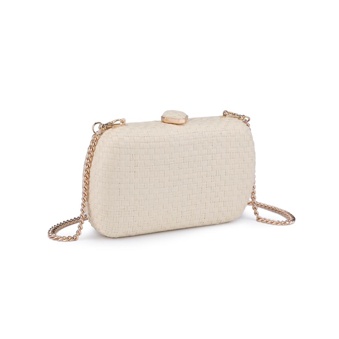 Product Image of Moda Luxe Roxie Evening Bag 842017138198 View 6 | Ivory