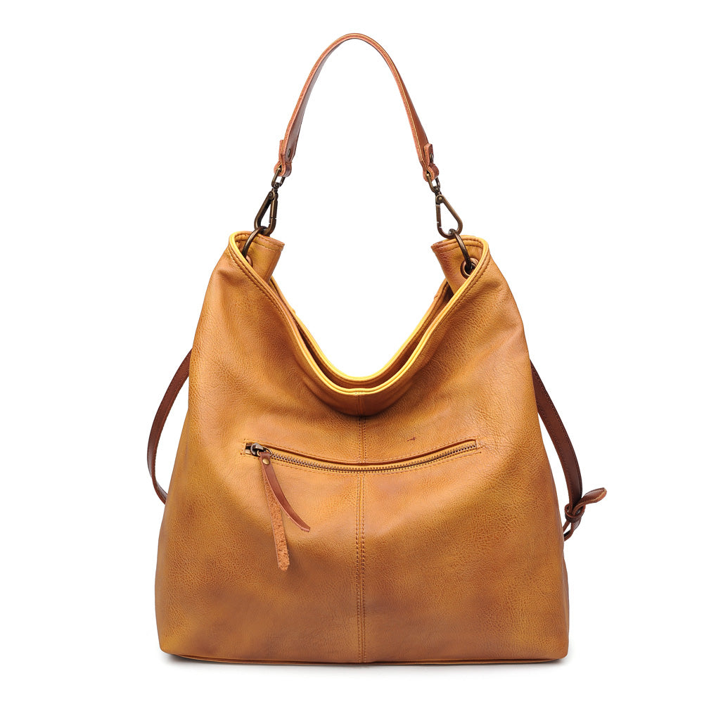 Product Image of Product Image of Moda Luxe Kate Hobo 842017117711 View 3 | Mustard