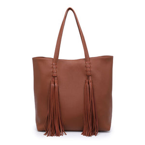 Product Image of Moda Luxe Shakira Tote 842017133643 View 5 | Tan