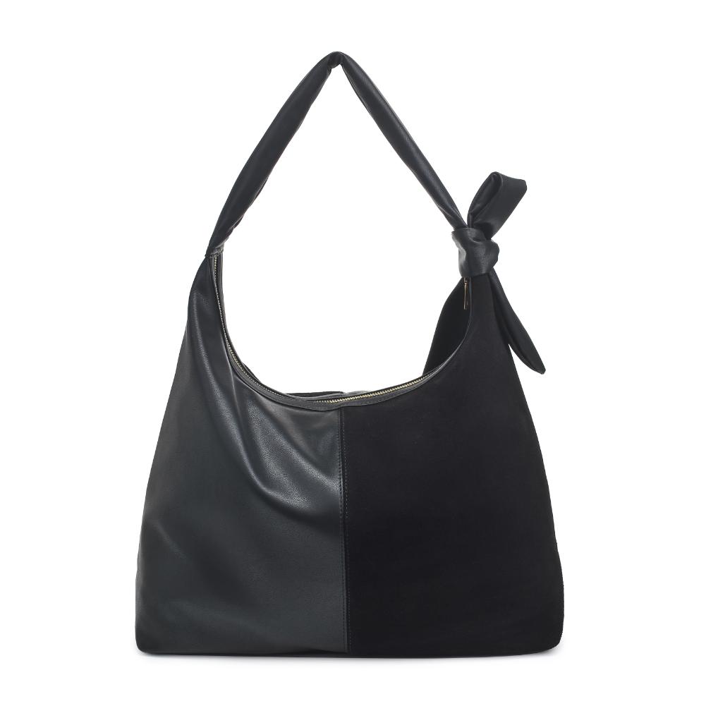 Product Image of Moda Luxe Hazel Hobo 842017137108 View 7 | Black