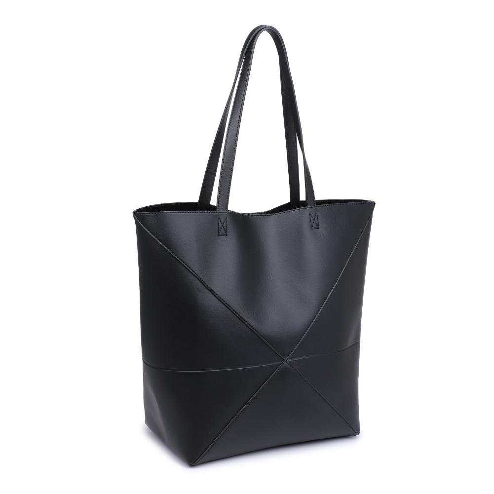 Product Image of Moda Luxe Lauren Tote 842017136699 View 6 | Black