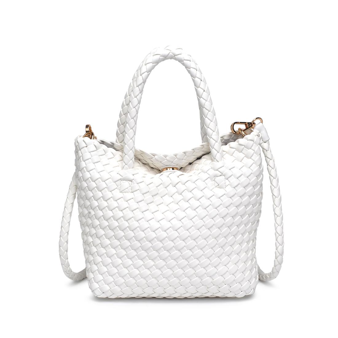 Product Image of Moda Luxe Leanna Crossbody 842017137290 View 5 | White