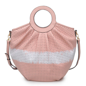 Product Image of Moda Luxe Marguerite Mini Tote 842017112648 View 5 | Blush