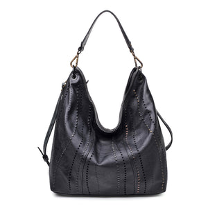 Product Image of Moda Luxe Kate Hobo 842017117681 View 1 | Black