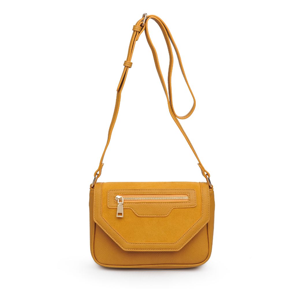 Product Image of Moda Luxe Hallie Crossbody 842017120520 View 5 | Mustard