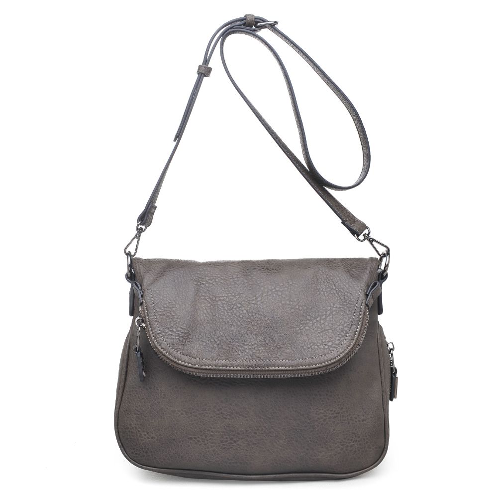 Product Image of Moda Luxe Dandelion Crossbody 819248012382 View 5 | Charcoal