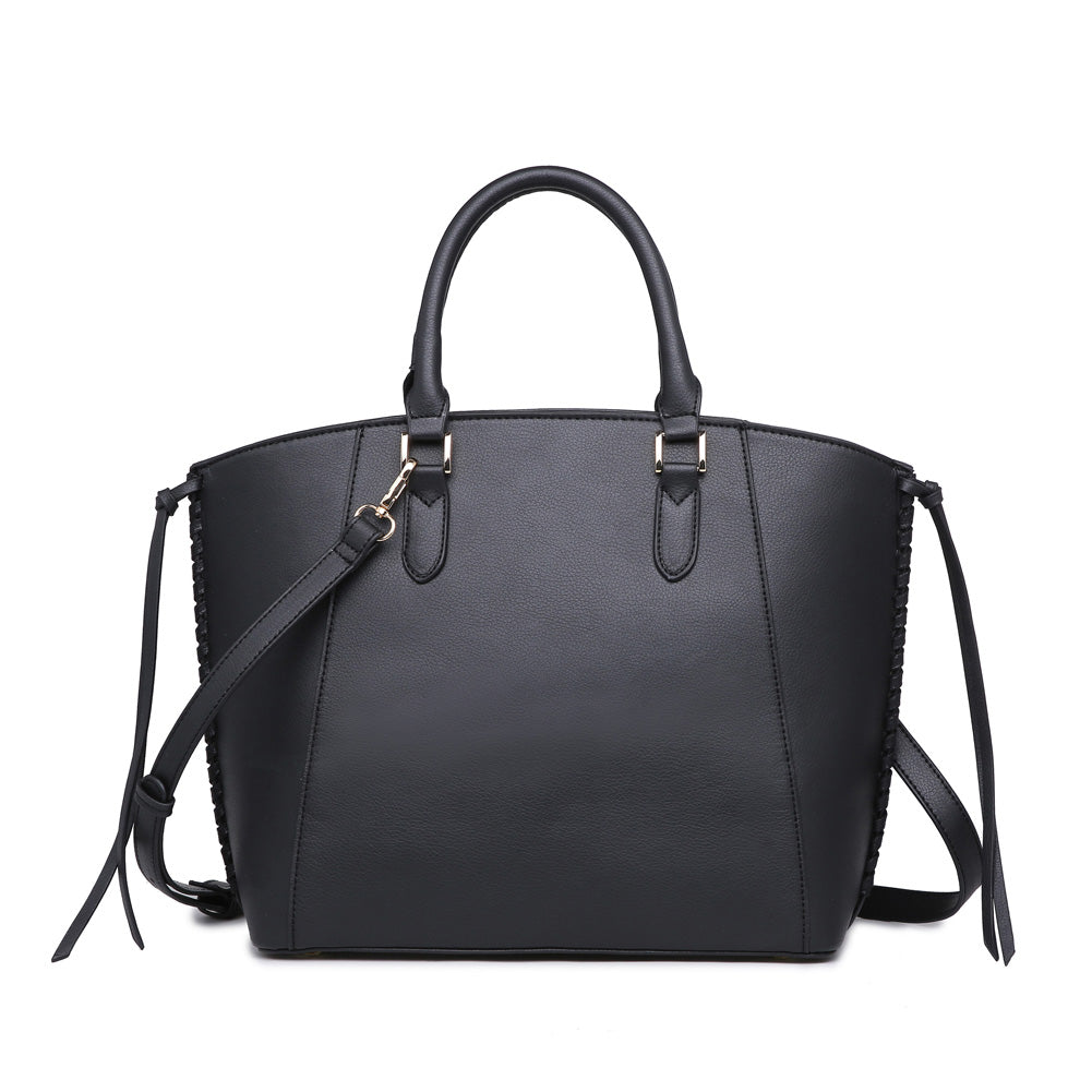 Product Image of Moda Luxe Reese Satchel 842017119357 View 1 | Black