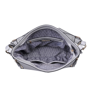Product Image of Moda Luxe Carrie Hobo 842017118848 View 4 | Grey