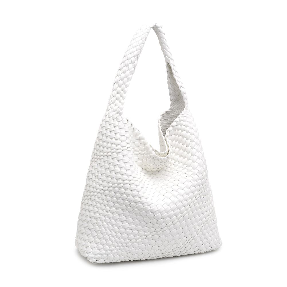 Product Image of Moda Luxe Ellery Hobo 842017132103 View 7 | White