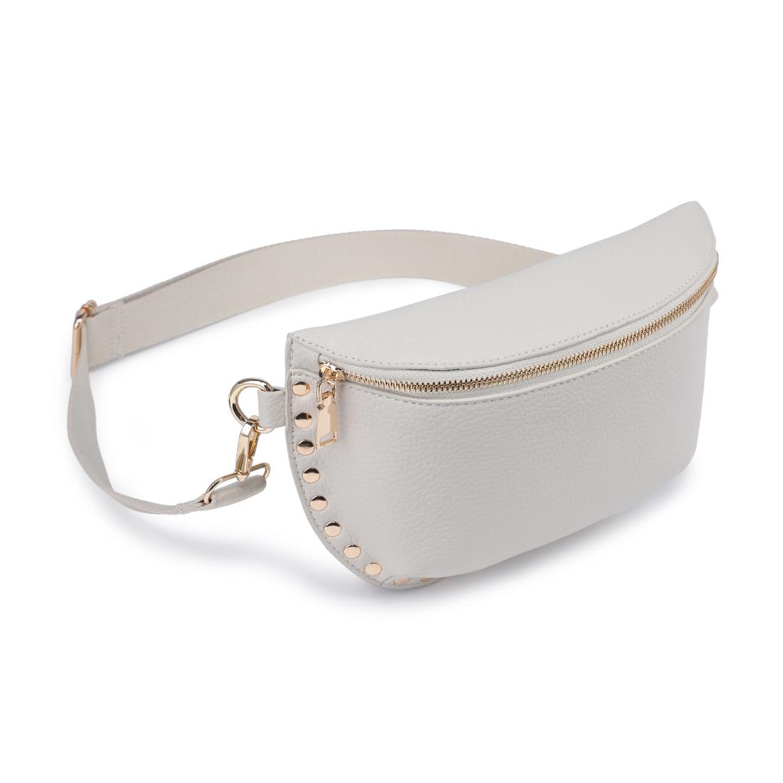 Product Image of Moda Luxe Gizelle Belt Bag 842017138075 View 6 | Cream