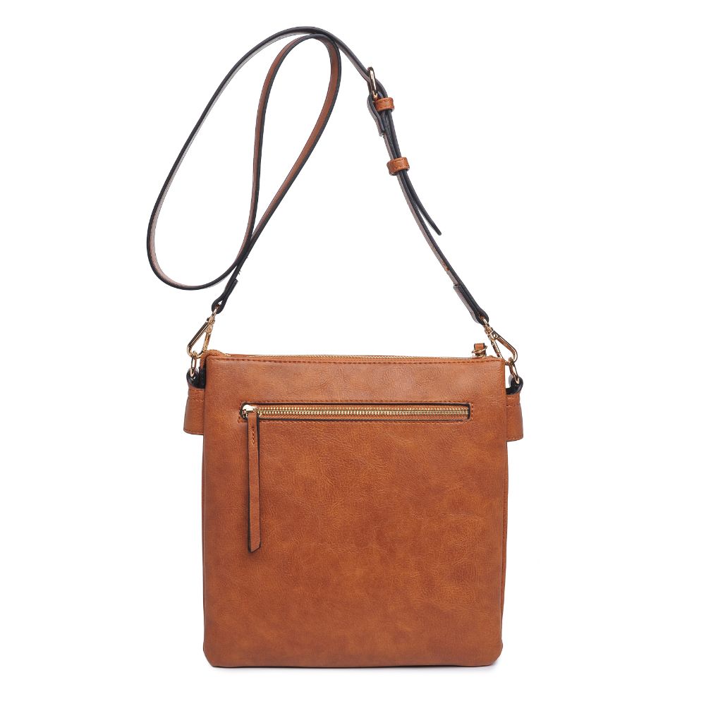 Product Image of Moda Luxe Leslie Messenger 842017128182 View 7 | Tan