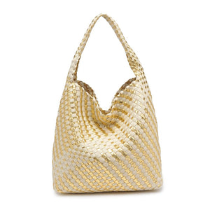 Product Image of Moda Luxe Ellery Hobo 842017136897 View 1 | Gold Ivory