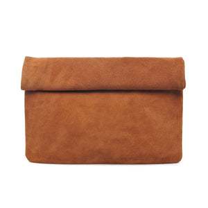 Product Image of Moda Luxe Gianna Clutch 842017101550 View 1 | Cognac