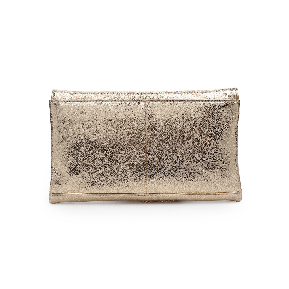 Product Image of Moda Luxe Audrey Clutch 842017118121 View 7 | Gold