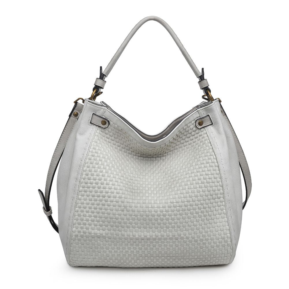 Product Image of Moda Luxe Raven Hobo 842017120728 View 5 | Grey