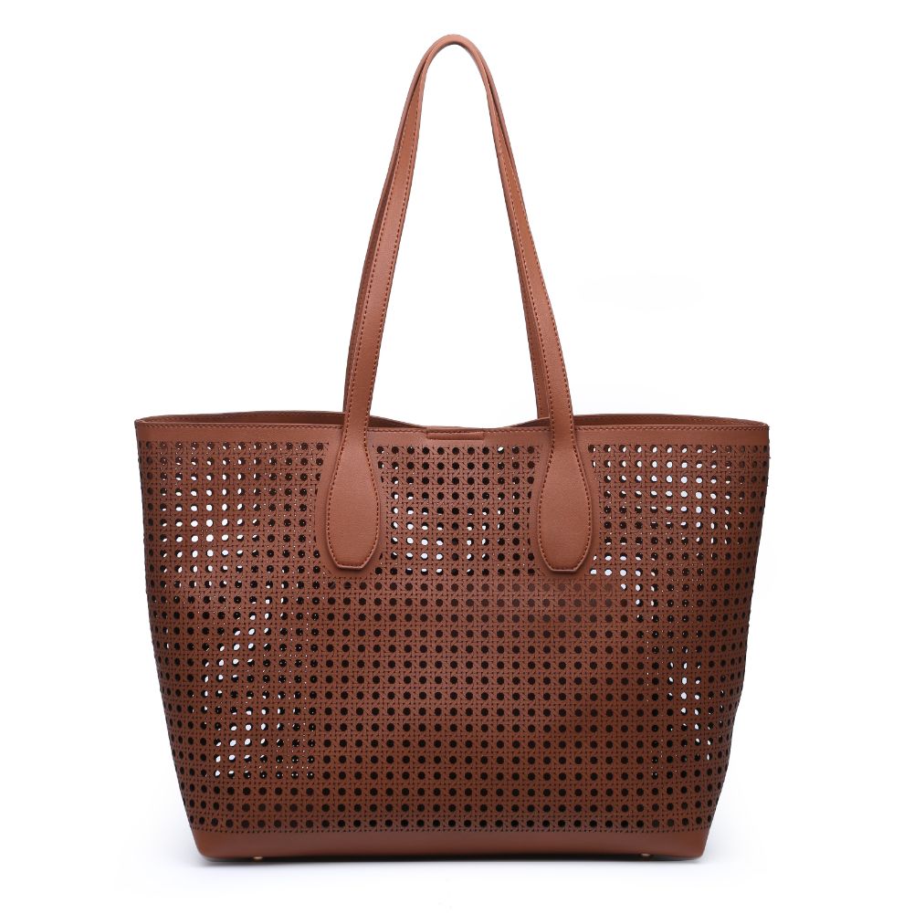 Product Image of Moda Luxe Brazil Tote 842017124221 View 7 | Tan