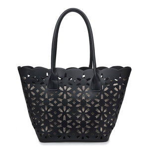 Product Image of Moda Luxe Goddess Tote 842017112235 View 1 | Black