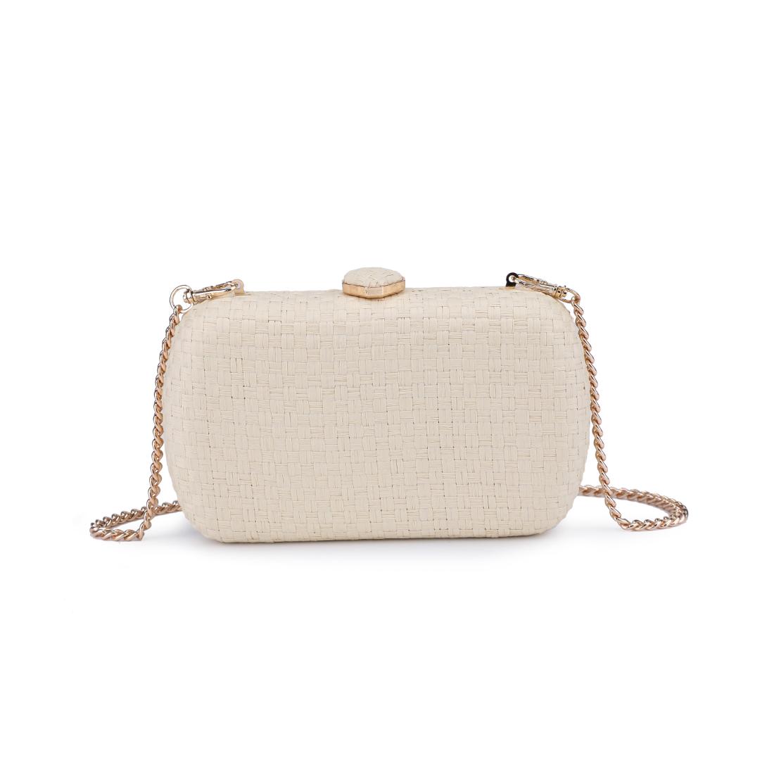 Product Image of Moda Luxe Roxie Evening Bag 842017138198 View 5 | Ivory