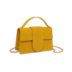 Product Image of Moda Luxe Elizabeth - Suede Crossbody 842017130574 View 6 | Yellow