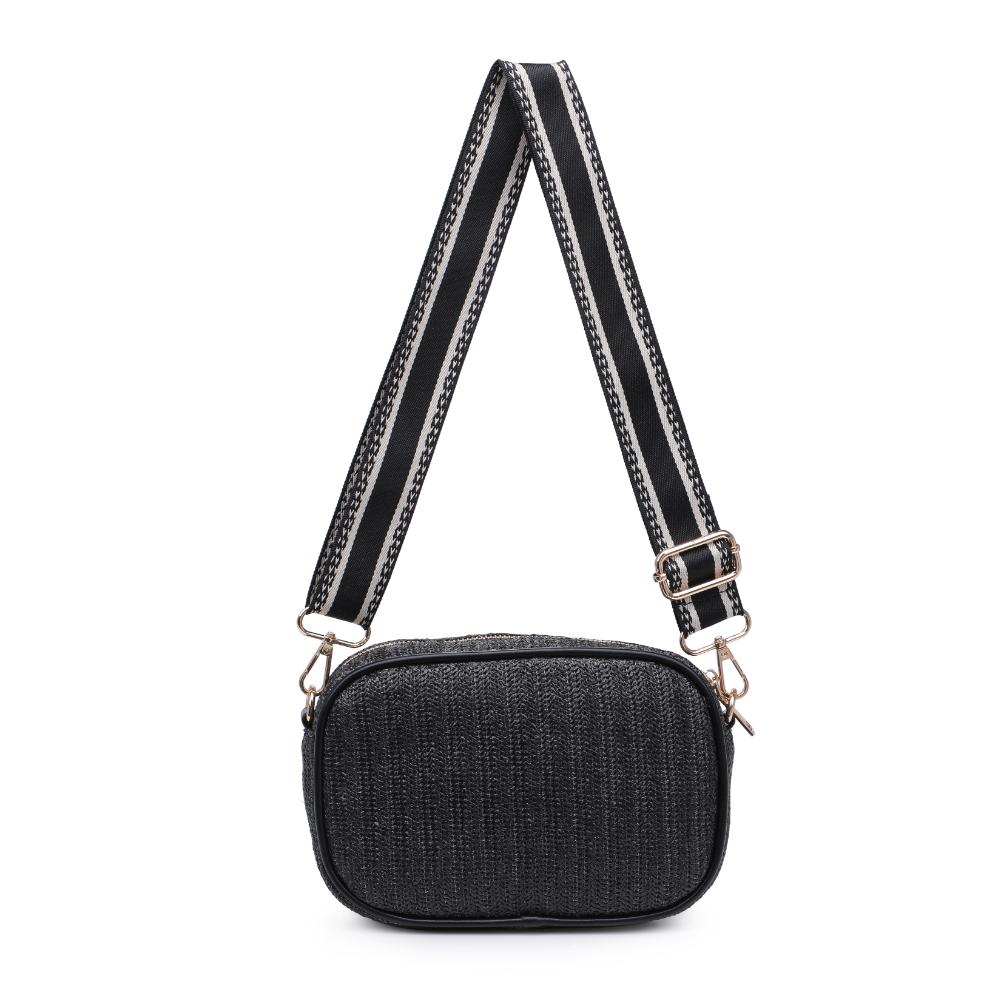 Product Image of Moda Luxe Snazzy Crossbody 842017135418 View 7 | Black