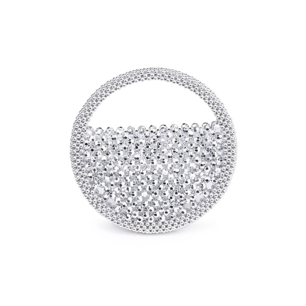 Product Image of Moda Luxe Vane Evening Bag 842017134275 View 5 | Silver